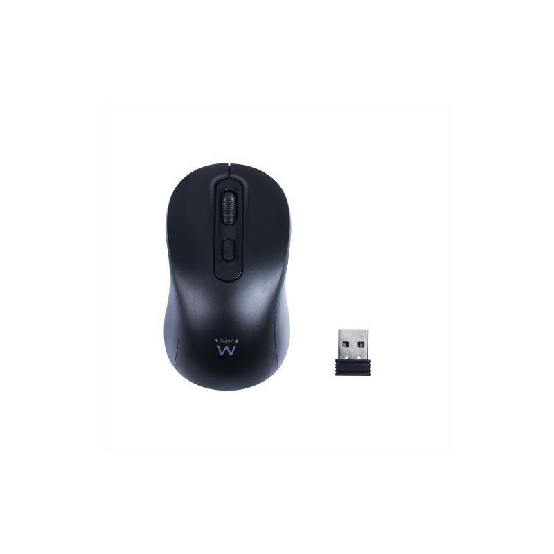 Ewent Ratón óptico inalámbrico 800-1200-1600dpi y clics sile | APLIUM