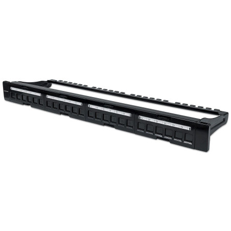 INT Patch Panel,19" Blank Blk