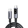 Ugreen 35512 cable USB 2 m USB C Negro | APLIUM