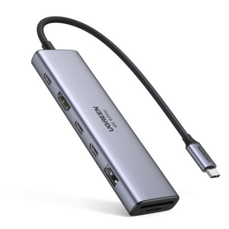 Ugreen REVODOK 7-IN-1 4K@60HZ HDMI DOCK Acoplamiento Base Gr | APLIUM