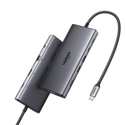 Ugreen 11-in-1 USB-C Hub to 3x USB-C/2x USB-A/HDMI/VGA/RJ45/ | APLIUM