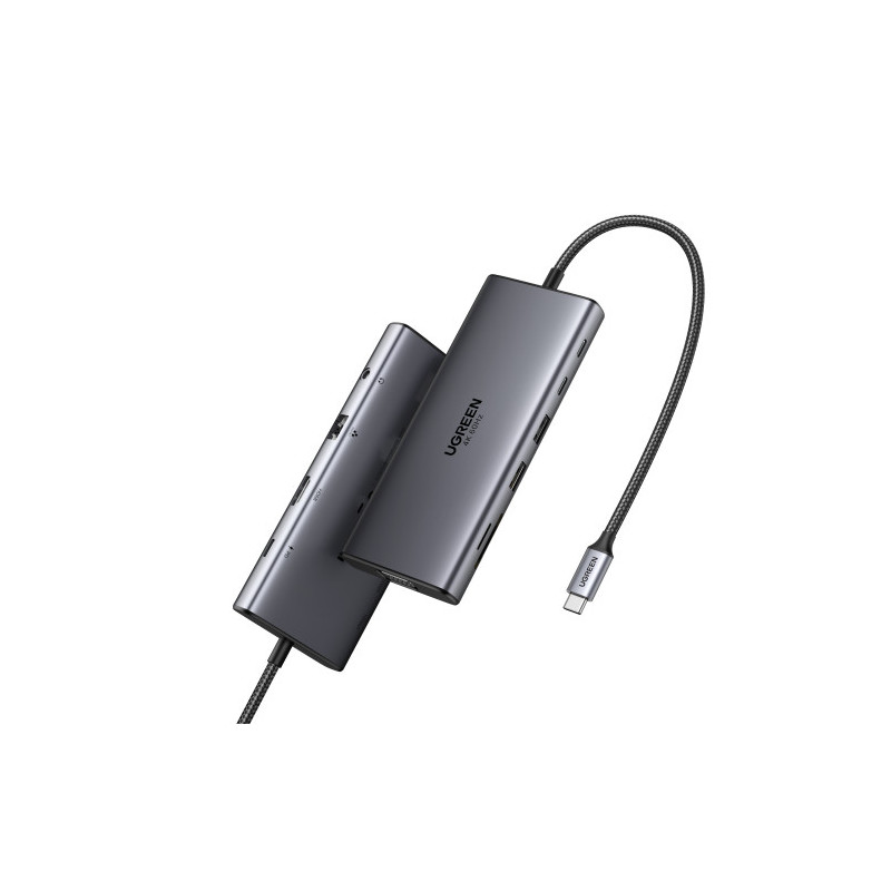 Ugreen 11-in-1 USB-C Hub to 3x USB-C/2x USB-A/HDMI/VGA/RJ45/ | APLIUM