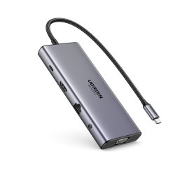 Ugreen 11-in-1 USB-C Hub to 3x USB-C/2x USB-A/HDMI/VGA/RJ45/ | APLIUM