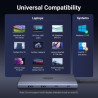 Ugreen REVODOK PRO 10 10IN1 HDMI DOCK Gris | APLIUM