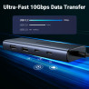 Ugreen 7-in-1 USB-C Hub CM498 Acoplamiento Base Gris | APLIUM