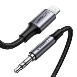 Ugreen 70509 cable de teléfono móvil Plata 1 m 3,5mm Lightni | APLIUM