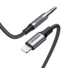 Ugreen 70509 cable de teléfono móvil Plata 1 m 3,5mm Lightni | APLIUM