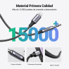 Ugreen 70509 cable de teléfono móvil Plata 1 m 3,5mm Lightni | APLIUM