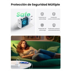Ugreen 60450 cargador de dispositivo móvil Universal Blanco | APLIUM