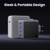 Ugreen Nexode S 100W 4-Port GaN Fast Charger EU gray Ordenad | APLIUM
