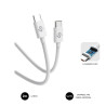 SUBBLIM CABLE PLUS 100W C-C 2m WHITE | APLIUM
