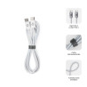 SUBBLIM CABLE PLUS 100W C-C 2m WHITE | APLIUM