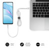 SUBBLIM CABLE PLUS 100W C-C 2m WHITE | APLIUM