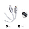 SUBBLIM CABLE OPTIMUS 60W C-C 2m WHITE | APLIUM