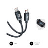 SUBBLIM CABLE OPTIMUS 60W C-C 2m BLACK | APLIUM