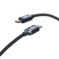 SUBBLIM CABLE OPTIMUS 60W C-C 2m BLACK | APLIUM
