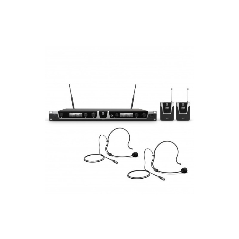 Ld Systems Sound Serie U500 (LDU518BPH2) Dual - Wireless Mic | APLIUM