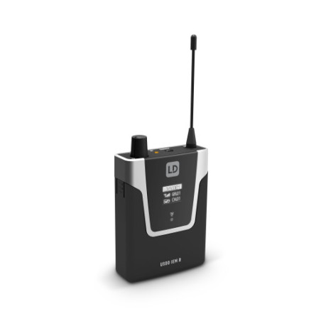 LD Systems U508 IEM R receptor de radio Negro, Plata | APLIUM