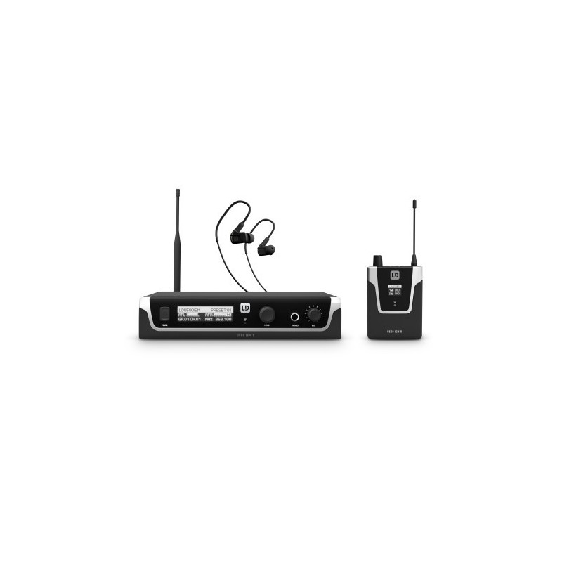 Ld Systems Sound Serie U500IEM (LDU508IEMHP) In-ear Monitori | APLIUM