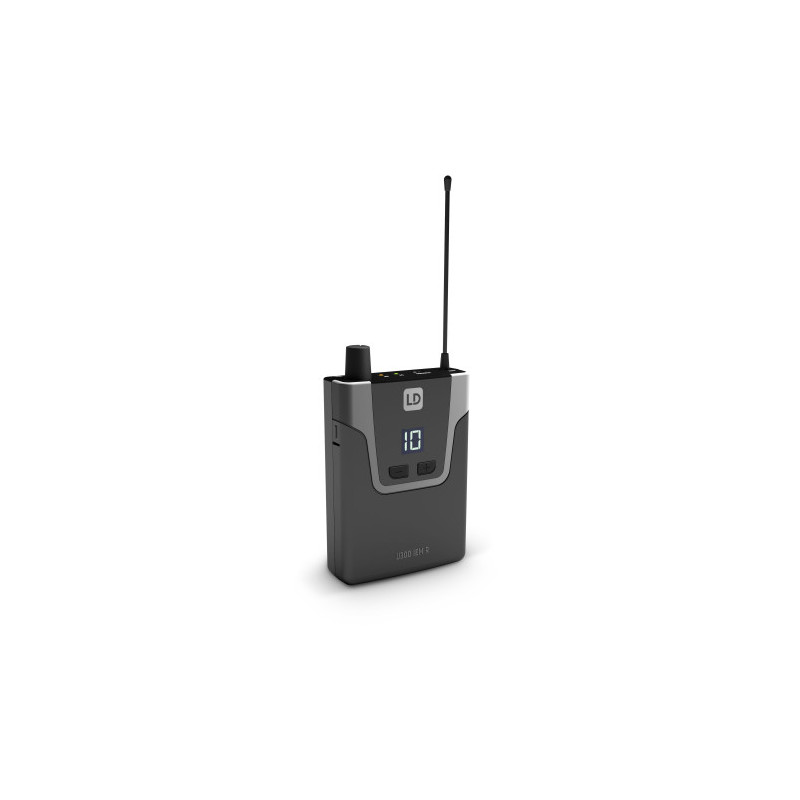 LD Systems U308 IEM R receptor de radio Negro, Plata | APLIUM