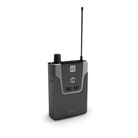 LD Systems U308 IEM R receptor de radio Negro, Plata | APLIUM