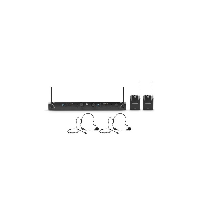 Ld Systems Sound Serie U300 (LDU306BPH2) Dual - Wireless Mic | APLIUM