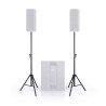 LD Systems DAVE 8 SET 2 Piso Acero Negro | APLIUM