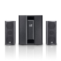 LD Systems DAVE 8 ROADIE conjunto de altavoces 115 W Negro | APLIUM