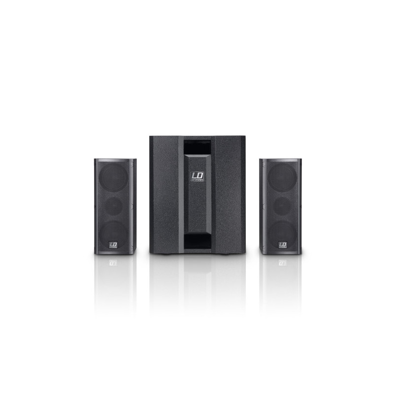 LD Systems DAVE 8 ROADIE conjunto de altavoces 115 W Negro | APLIUM