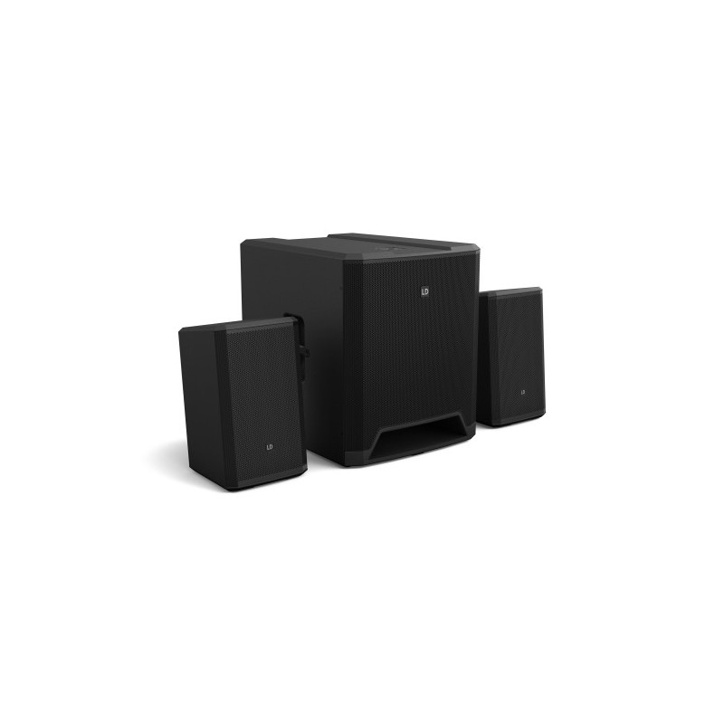 LD Systems DAVE 18 G4X Negro Inalámbrico y alámbrico 2000 W | APLIUM