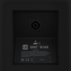 LD Systems DAVE 18 G4X Negro Inalámbrico y alámbrico 2000 W | APLIUM