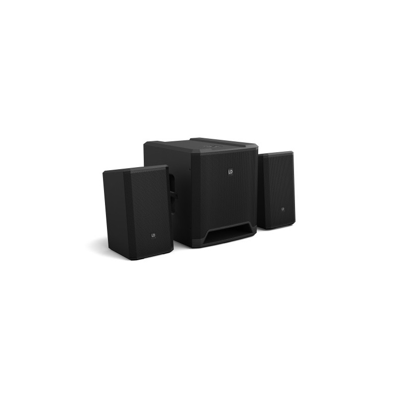 LD Systems DAVE 12 G4X Negro Inalámbrico y alámbrico 730 W | APLIUM