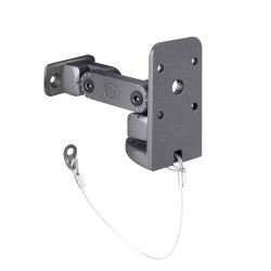 LD Systems CURV 500 WMB Pared Aluminio Negro | APLIUM
