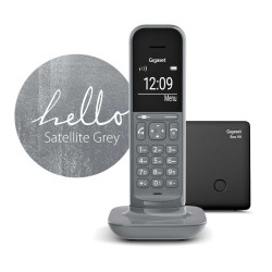 Gigaset CL390 Teléfono DECT/analógico Identificador de llama | APLIUM