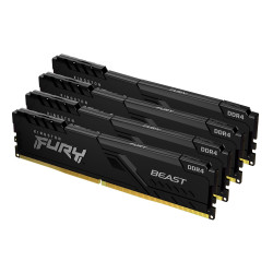 64GB 3600 DDR4 DIMM Kit4 FURY Beast Blck