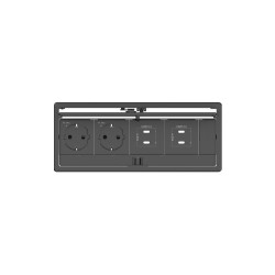 Kramer Electronics T-IN4-REC2(B) Negro | APLIUM