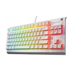 Teclado Steelseries Apex 3 Tkl (USA) Blanco (64819) | APLIUM