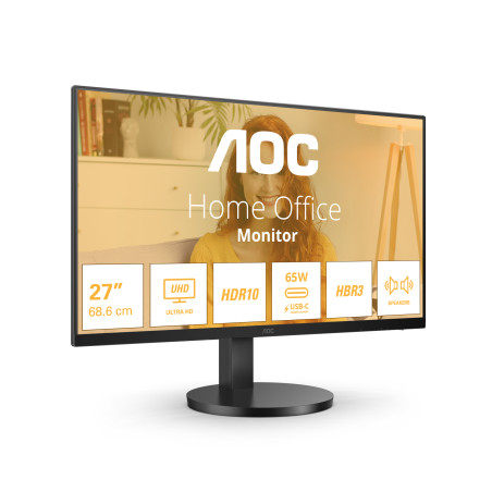 U27B3CF 27" 3840x2160 LED USBC HDMI