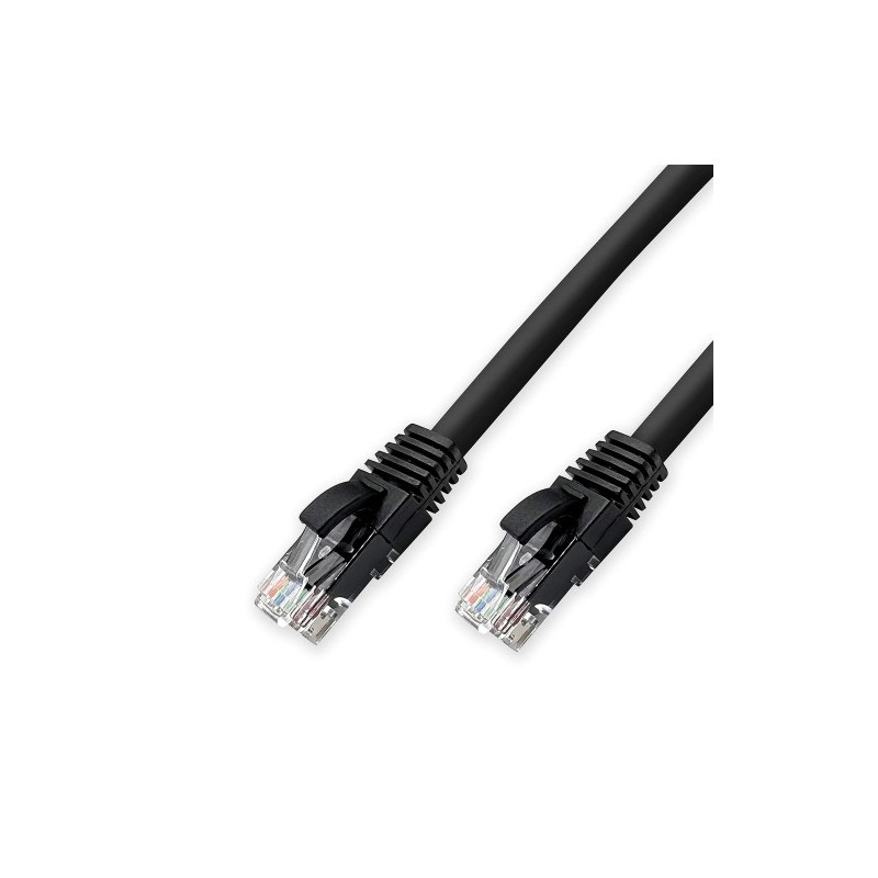 Ewent Cable CAT.6 U/UTP, Cca, AWG24/1 Lszh Negro 3M | APLIUM