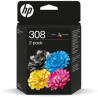 6L6S6UE - HP Paquete de 2 Cartuchos de Tinta Original 308 | APLIUM