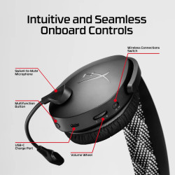 HP HyperX Cloud Jet: auriculares gaming inalámbricos (negro) | APLIUM