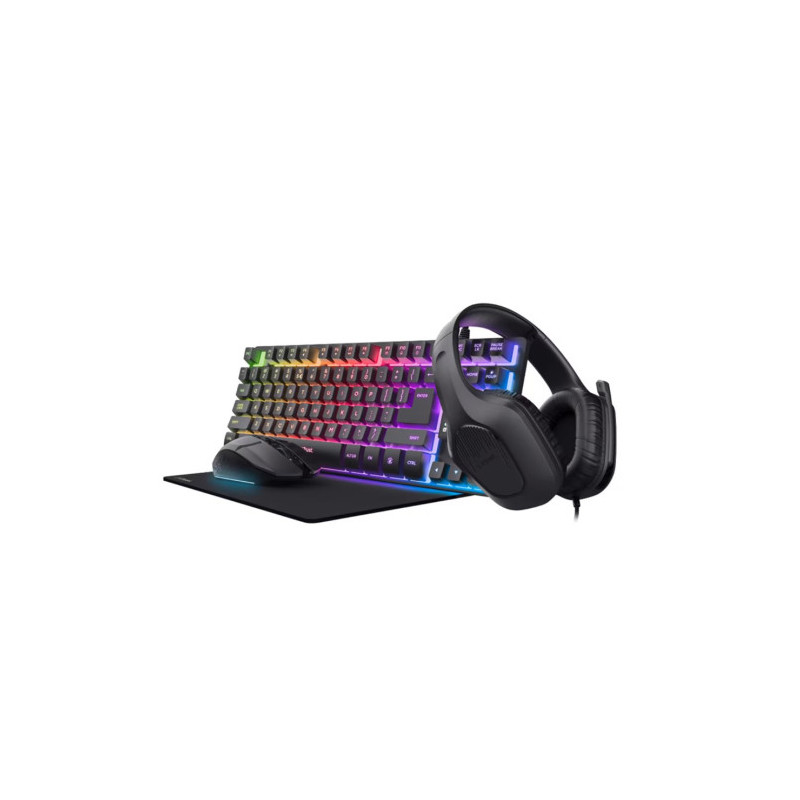 Trust GXT780 4-IN-1 Gaming Bundle Blk Es | APLIUM