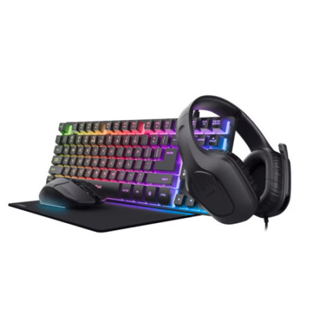 Trust GXT780 4-IN-1 Gaming Bundle Blk Es | APLIUM