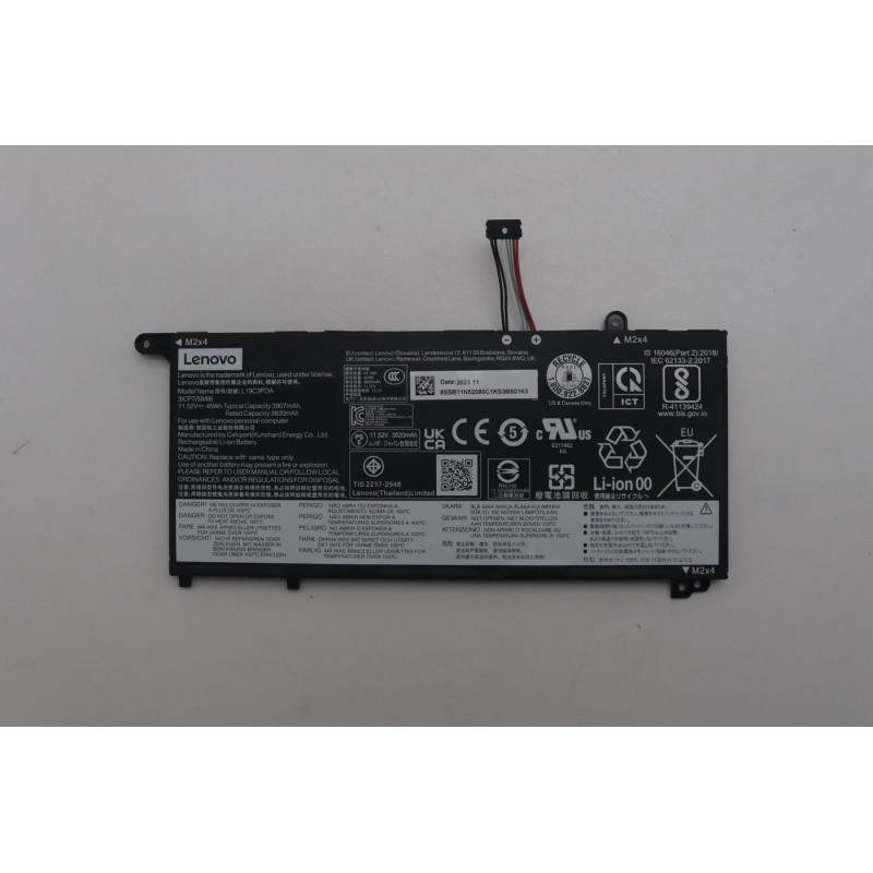 3-cell 45Wh notebook battery