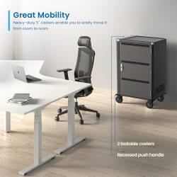 Ewent EW1701 carrito y armario de dispositivo portátil Armar | APLIUM