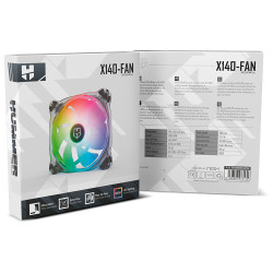 NOX X140-FAN Carcasa del ordenador Ventilador 14 cm Translúc | APLIUM