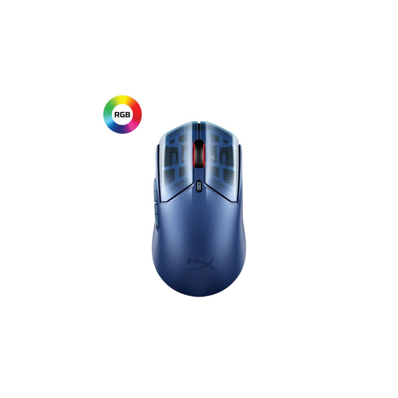HP Ratón gaming inalámbrico HyperX Pulsefire Haste 2 S azul | APLIUM