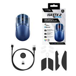 HP Ratón gaming inalámbrico HyperX Pulsefire Haste 2 S azul | APLIUM