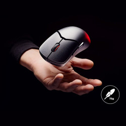 HP HyperX Pulsefire Saga Pro: ratón gaming inalámbrico (negr | APLIUM