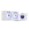 NOX X-240 LCD Procesador Refrigerador de aire 12 cm Blanco 1 | APLIUM